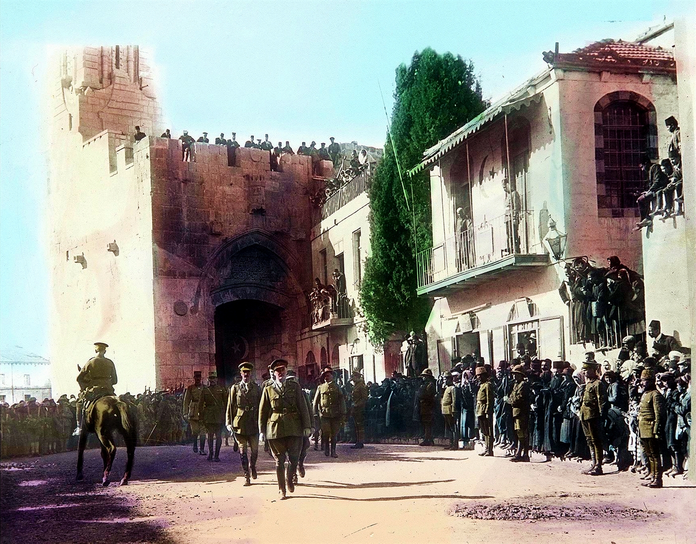 British General Edmund Allenb Jerusalem's Old City.